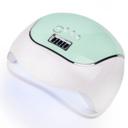 LED+UV лампа для манікюру SUN BQ-V5 120W MACAROON GREEN