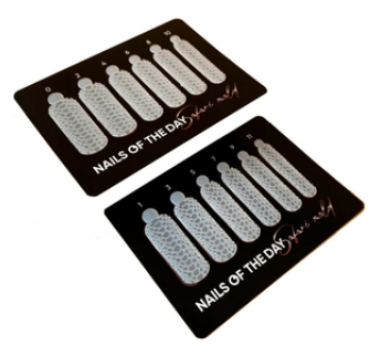 Силіконові молди Nails of the day Nail Nail Mold Safari (Wild Сrocodile), 12 шт