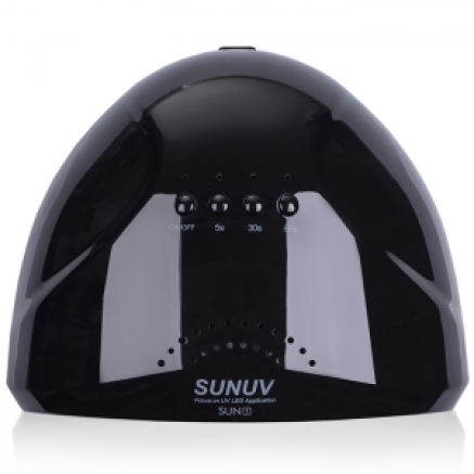 Лампа SUNUV SUN1 48W Black для манікюру з кварцевими діодами (Оригінал)