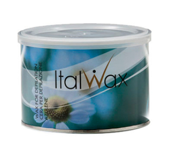 Воск для депиляции в банке Азулен ItalWax 400 мл