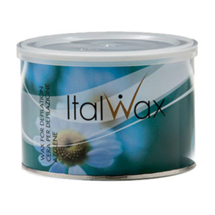 Віск для депіляції у банку Азулен ItalWax 400 мл