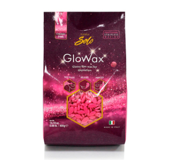 Воск для депиляции в гранулах GloWax Розовая вишня ItalWax, 400 г
