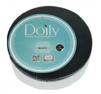 Смужки для депіляції в рулоні Doily 0,07 х50м чорні (1 рул)