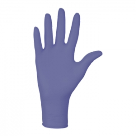 Рукавички нітрилові MERCATOR Simple Nitrile DARK BLUE неопудрені, розмір S, 100 шт