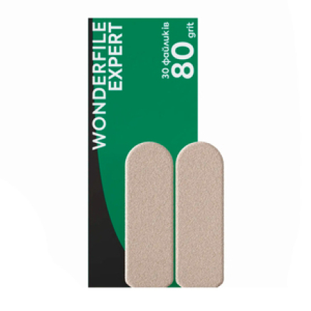 Клейові файли для терки Wonderfile Expert 80 грит (30 шт)
