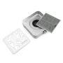 Витяжка MUSSON X2 SILVER з вугільним НЕРА-фільтром 72W для манікюру та педикюру