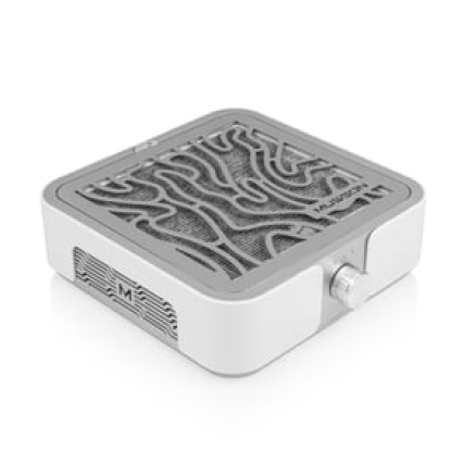Витяжка MUSSON X2 SILVER з вугільним НЕРА-фільтром 72W для манікюру та педикюру