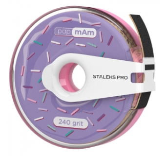 ATClux-240 Змінний файл-стрічка PAPMAM з кліпсою Staleks Pro Exclusive 240 грит