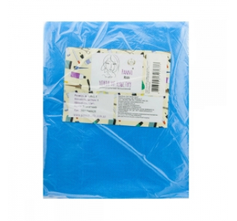 Чехол на кушетку Panni Mlada из спанбонда 0,8х2,1м голубой (1 шт)