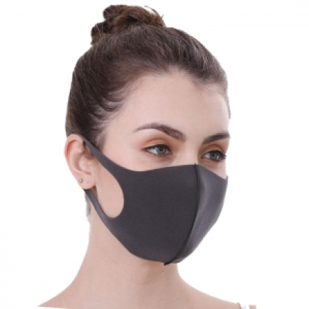 Багаторазова захисна маска PITTA MASK SponDuct BLACK Original