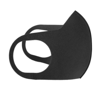 Багаторазова захисна маска PITTA MASK SponDuct BLACK Original
