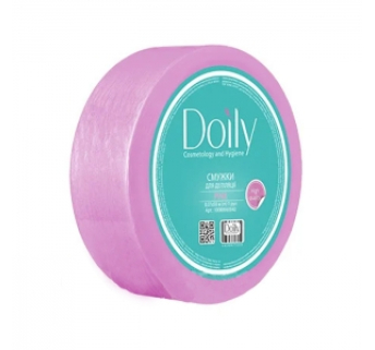 Смужки для депіляції в рулоні Doily 0,07 х50м рожеві (1 рул)