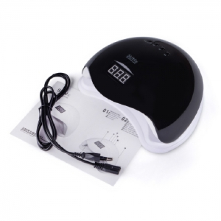 LED+UV лампа SUN 5 48W Black