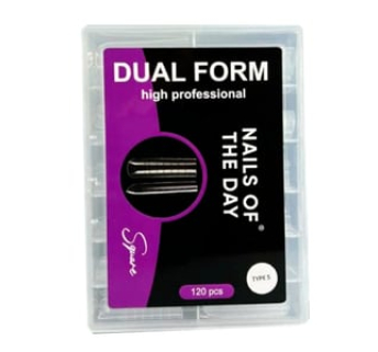 Верхні форми Nails of the day Dual Form Square (Type 5), 120 шт