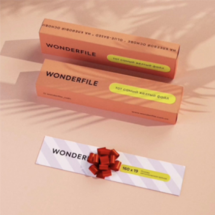 Набір змінних абразивів 160/19 Wonderfile 2+1 (одноразова основа У ПОДАРУНОК)