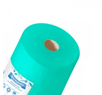 Простирадло одноразове Doily мятне в рулоні 0,8х500 м