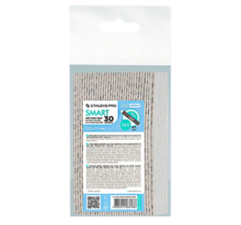 DFС-20-100 Сменные файлы Сталекс papmAm для пилы прямой (на мягкой основе) SMART 20 100 грит (30 шт)