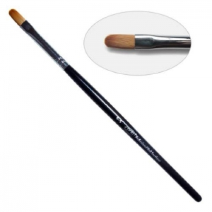 2G. Пензель для гелю овальний 6-S PNB, нейлон/GEL BRUSH OVAL 6-S, NYLON