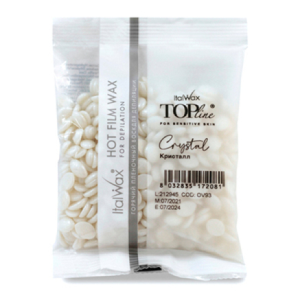 Віск для депіляції у гранулах TOPline Кристал ItalWax, 100 г