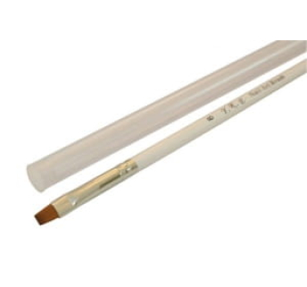 Nail Art Brush Gel Square #8