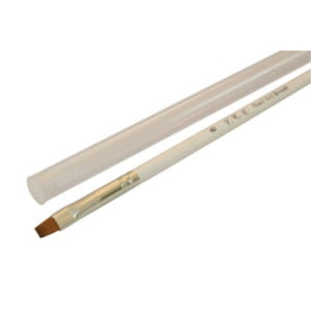 Nail Art Brush Gel Square #8