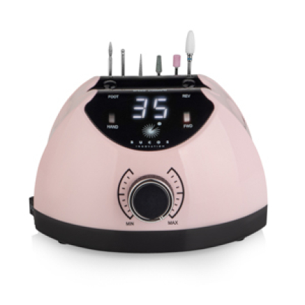 Фрезер для манікюру Bucos Nail Drill X4 PRO SMOOTH PINK 65 Ватт, 35 000 об/хв.