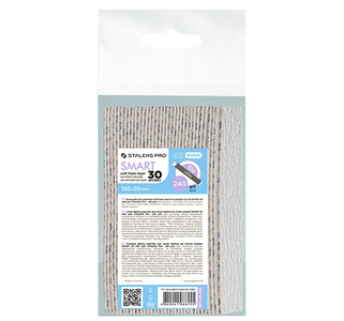 DFС-20-240 Сменные файлы Сталекс papmAm для пилы прямой (на мягкой основе) SMART 20 240 грит (30 шт)