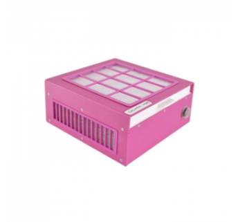 Вытяжка для маникюра настольная Ulka X2F розовая, 52 Вт