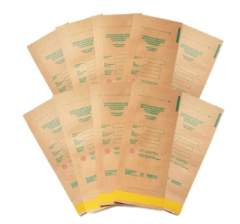 Набір крафтпакетів 115х200 мм для стерилізації Медтест (10 уп * 100 шт)