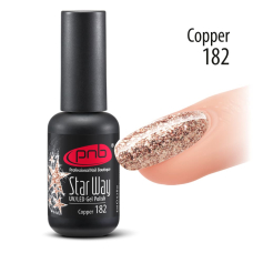 Гель-лак PNB "Star Way", Copper 182, 8 мл