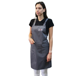 ФАРТУХ ADORE PROFESSIONAL ДЛЯ МАЙСТРА МАНИКЮРА, сірий