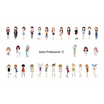 Слайдер-акварель Adore 12