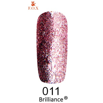 Гель-лак F.O.X 6 мл Brilliance №011