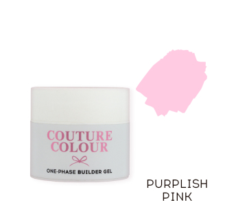 Будівельний однофазний гель для нарощування Couture Colour 1-Phase Builder Gel Purplish Pink 15 мл