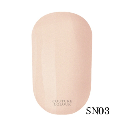 Гель-лак Couture Colour Soft Nude 9 мл № SN03