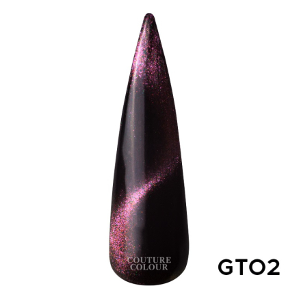 Гель-лак кошачий глаз Couture Colour Galaxy Touch GT02 9 мл