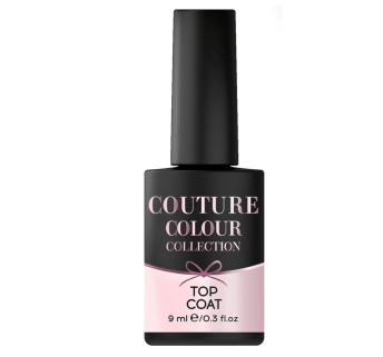 Закрепитель гель-лака с липким слоем TOP COAT COUTURE COLOUR COLLECTION, 9 мл
