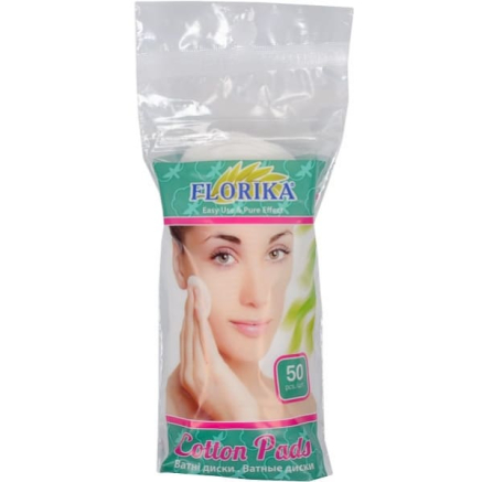Ватные диски «Florika» 50 штук