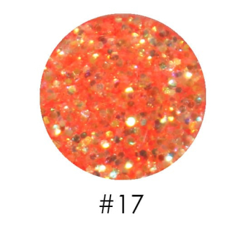 Брокат для декора ногтей 2,5 г №17
