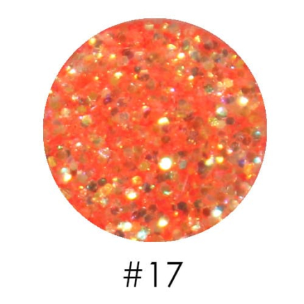 Брокат для декора ногтей 2,5 г №17