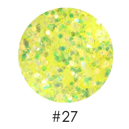Брокат для декора ногтей 2,5 г №27