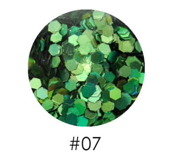Блестки-диаманты 2,5 мм 2,5 г №07