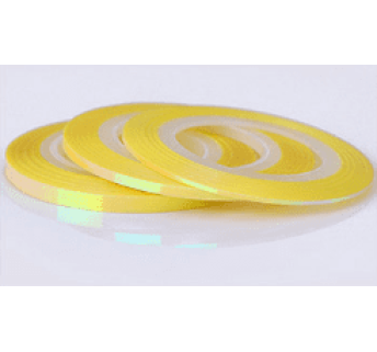 Лента для декора AURORA Yellow 1 мм