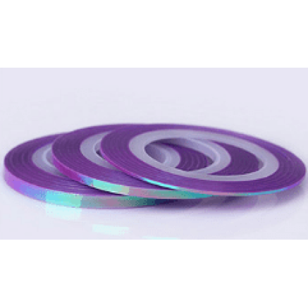 Лента для декора AURORA Violet Light 3 мм