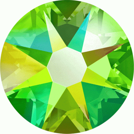 Стрази Swarovski SS5 Olivine AB, 100 шт