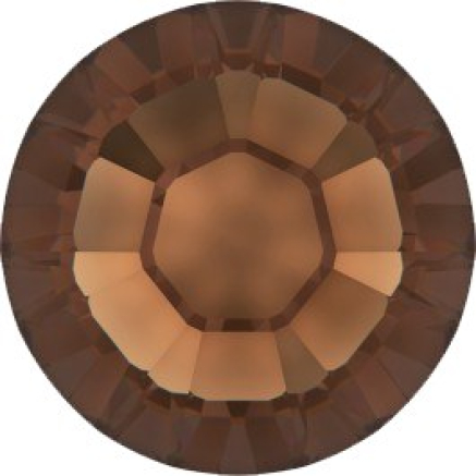Стрази Swarovski SS3 Smoked Topaz, 100 шт
