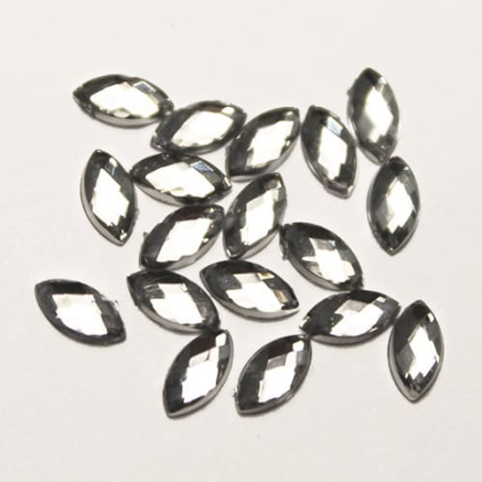 Стрази акрилові Marquise Crystal 3 * 6 mm, 20 шт