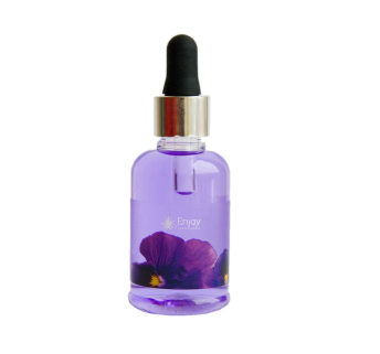Масло для кутикулы 50 мл c ароматом Цветов “Purple Cuticle oil” Enjoy Professional
