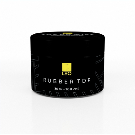 Топ каучуковый для гель-лака LEO Rubber Top 30 мл