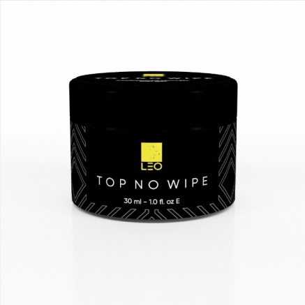 Топ для гель-лака без липкого слоя LEO Top No Wipe 30 мл
